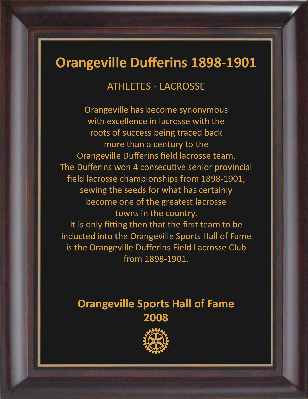 Orangeville Dufferins 2008