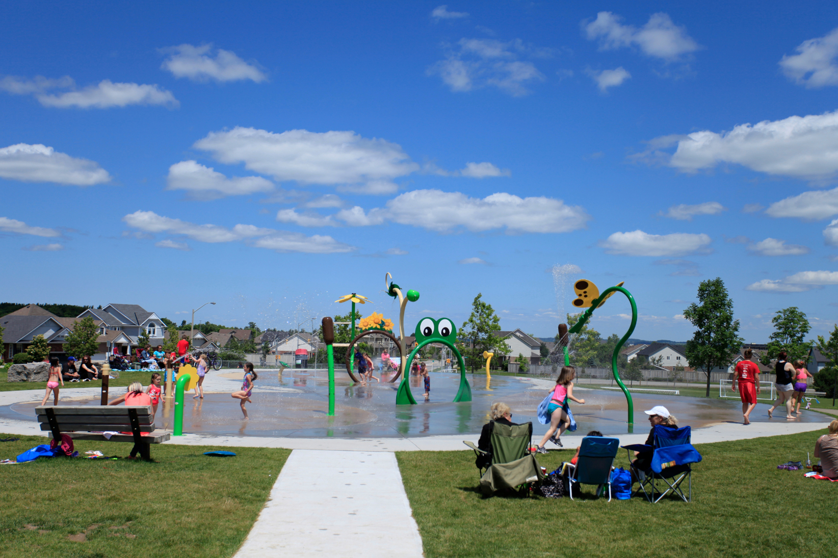 Splash Pad at Fendley Park