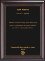 Keith Robbins 2015 Inductee