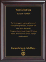 Norm Armstrong 2015 Inductee